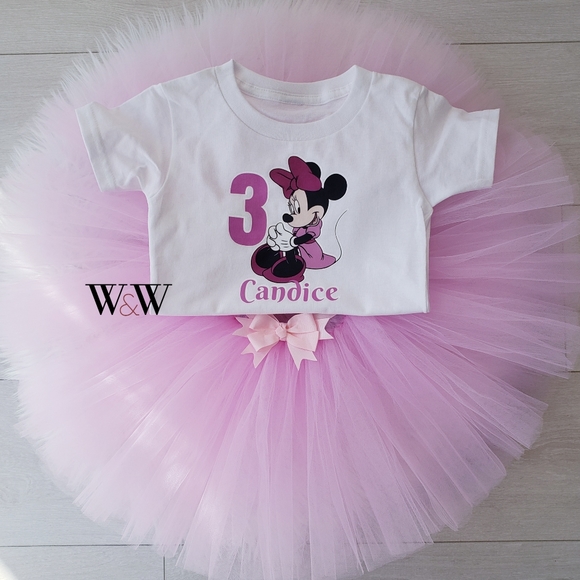 Birthday tutu with onesie or tshirt - Picture 6 of 13